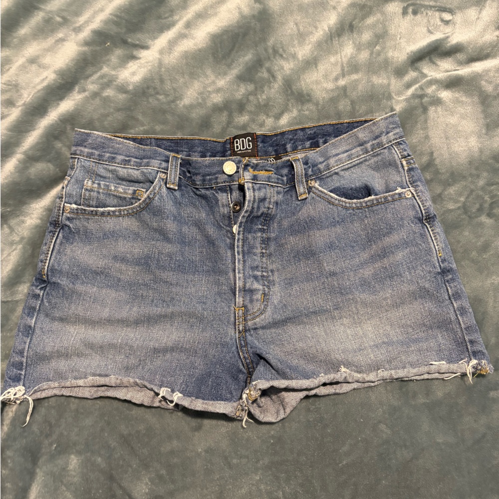 BDG Blue Jean Shorts Classic Denim Style